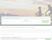 Tablet Screenshot of abruzzo.cicloturismo.com